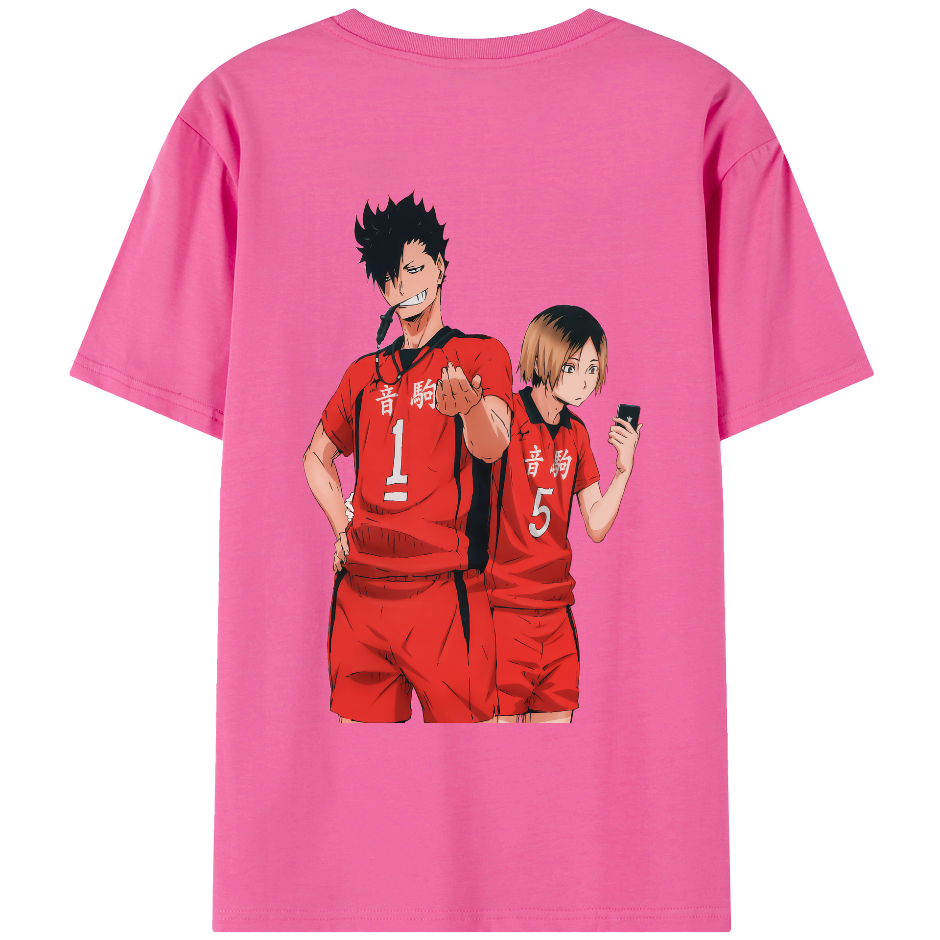 （画像用） ハイキュー!! Haikyu!! レディース半袖Tシャツ(バックプリント)